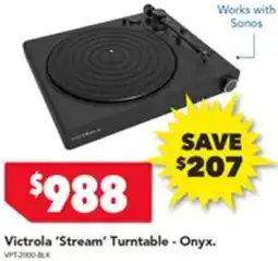 Harvey Norman Stream' Turntable offer