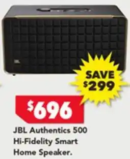 Harvey Norman Authentics 500 Hi-Fidelity Smart Home Speaker offer