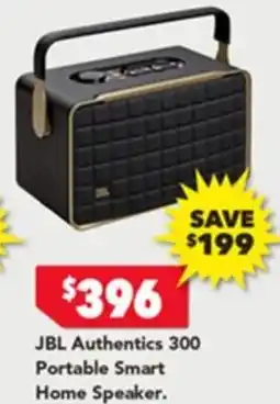Harvey Norman Authentics 300 Portable Smart Home Speaker offer
