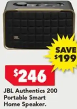 Harvey Norman Authentics 200 Portable Smart Home Speaker offer