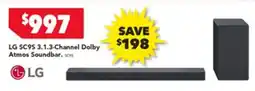 Harvey Norman LG SC9S 3.1.3-Channel Dolby Atmos Soundbar offer