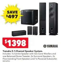 Harvey Norman Yamaha 5.1-Channel Speaker System offer