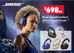 Harvey Norman Bose QuietComfort Ultra Headphones offer