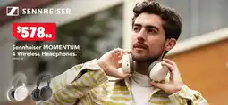 Harvey Norman Sennheiser momentum 4 wireless headphones offer