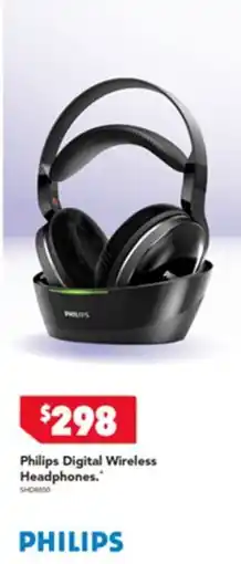Harvey Norman Philips Digital Wireless Headphones offer