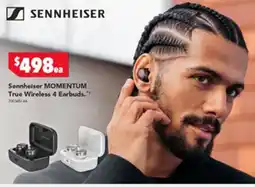 Harvey Norman Momentum true wireless 4 earbuds offer