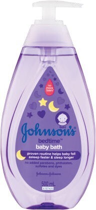 Coles Johnson & Johnson Baby Bath Bedtime 500mL offer