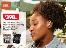 Harvey Norman Tour Pro 3 True Wireless Noise-Cancelling Earbuds with Smart Charging Case offer