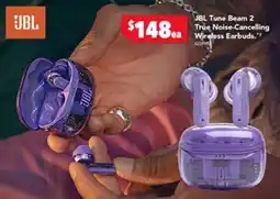 Harvey Norman JBL Tune Beam 2 True Noise-Cancelling Wireless Earbuds offer