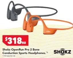 Harvey Norman OpenRun Pro 2 Bone Conduction Sports Headphones offer