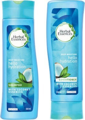 Coles Herbal Essences Shampoo or Conditioner 300mL offer
