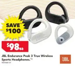 Harvey Norman Endurance Peak 3 True Wireless Sports Headphones offer