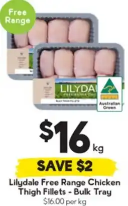 Drakes Free Range Chicken Thigh Fillets offer