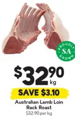 Drakes Lamb Loin Rack Roast offer