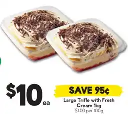 Drakes Large Trifle with Fresh Cream offer