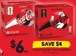 Drakes Coca-Cola Mini Cans offer
