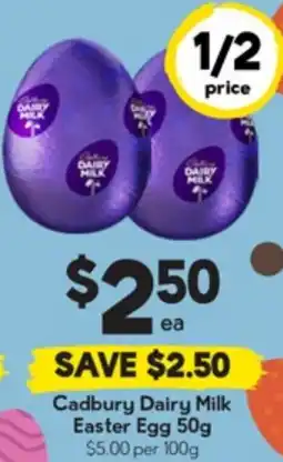 Drakes Dairy Milk Easter Egg offer