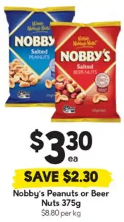 Drakes Peanuts or Beer Nuts offer