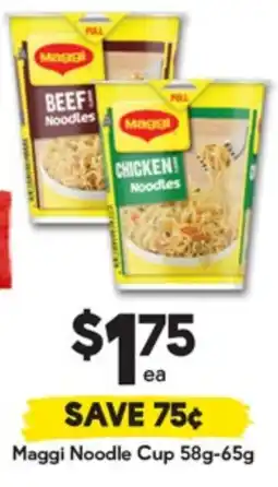 Drakes Noodle Cup offer