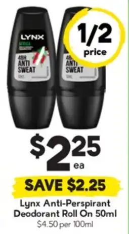 Drakes Anti-Perspirant Deodorant Roll On offer