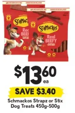 Drakes Strapz or Stix Dog Treats offer