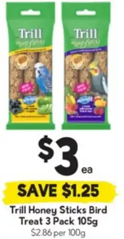 Drakes Honey Sticks Bird Treat offer