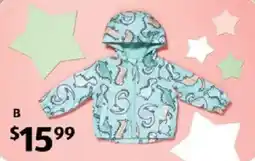 ALDI Infant Fleece Lined Jacket offer