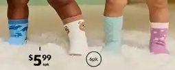 ALDI Infant Socks offer
