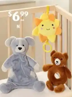 ALDI Baby Plush Assortment offer