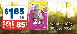 Foodland Whiskas offer