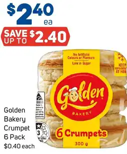 Foodland Golden bakery crumpet offer