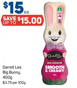 Foodland Darrell lea big bunny offer