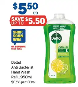 Foodland Dettol antibacterial handwash refill offer