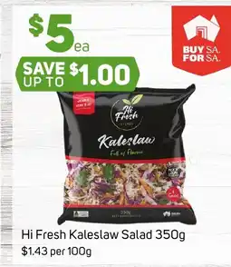 Foodland Hi fresh kaleslaw salad offer