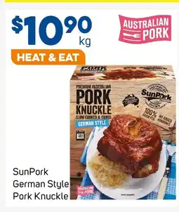Foodland Sunpork german style pork knuckle offer