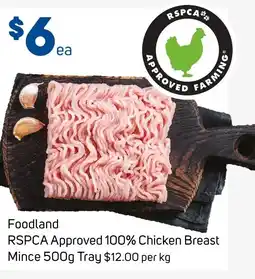 Foodland Chicken breast mince offer