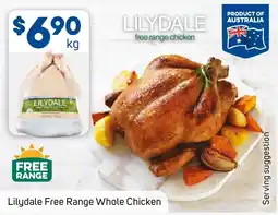 Foodland Lilydale free range whole chicken offer