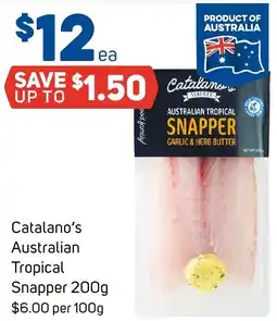 Foodland Catalano's australian tropical snapper offer