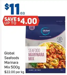 Foodland Global seafoods marinara mix offer