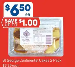 Foodland St george continental cakes offer