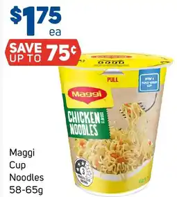 Foodland Maggi cup noodles offer