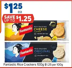 Foodland Fantastic rice crackers offer