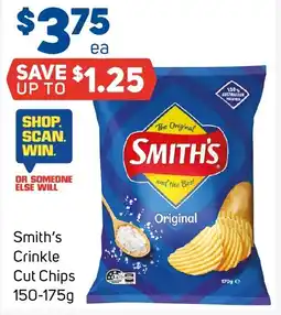 Foodland Smith's crinkle cut chips offer