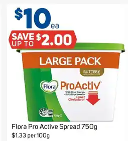Foodland Flora pro active spread offer