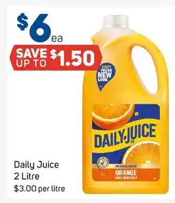Foodland Daily juice offer