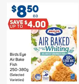 Foodland Birds eye air bake fish offer
