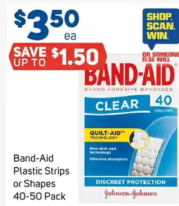 Foodland Band-aid plastic strips or shapes offer
