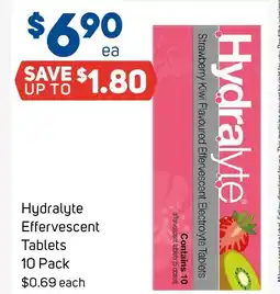 Foodland Hydralyte effervescent tablets offer