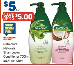Foodland Palmolive naturals shampoo or conditioner offer