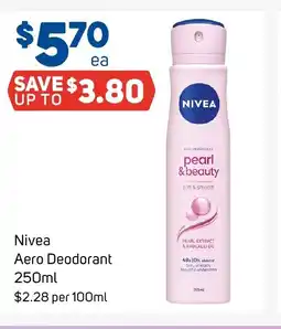 Foodland Nivea aero deodorant offer